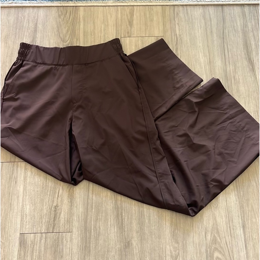Old Navy Brown Wide-Leg Athletic Pants
